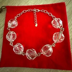 Vintage Large Lucite Necklace